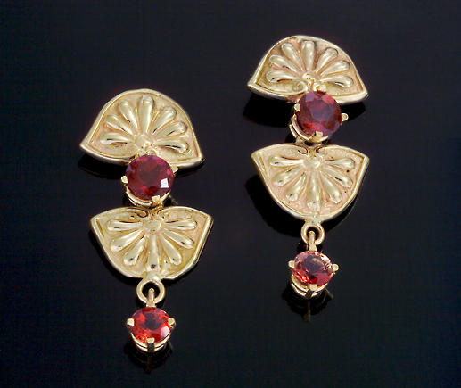 Fan Earrings