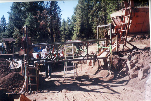 Prepping Dry Trommel