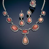Cabochon Necklace