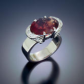 Intense Red with Schiller Ring